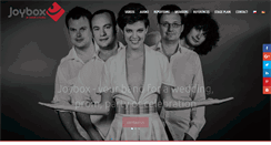 Desktop Screenshot of joybox.cz